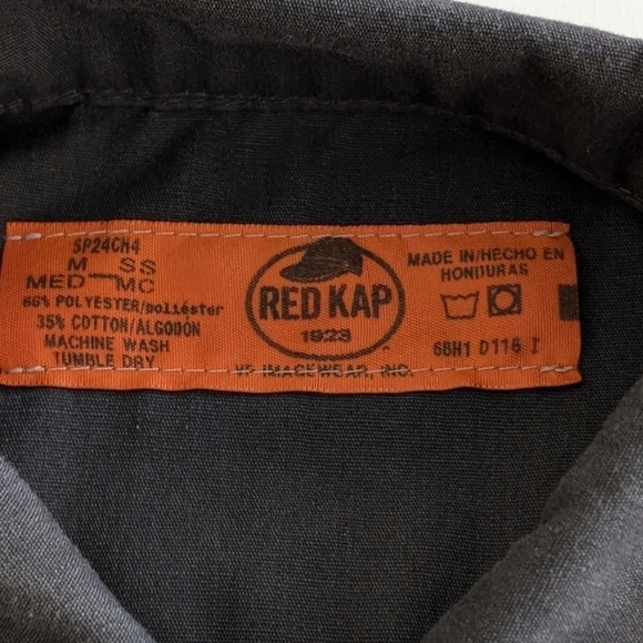 Shawn Dickinson Pinball Genie Short Sleeve Button Up Work Shirt Men's Medium - Picture 6 of 9